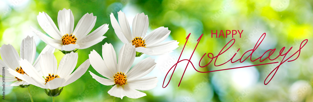 Image of a beautiful greeting card..Beautiful festive flowers close-up. Image of a beautiful greeting card..Beautiful festive flowers close-up.