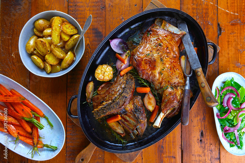Lammbraten Lamb roast