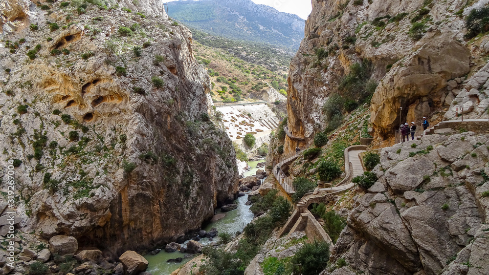 Caminito del Rey - a very beautiful track in Spain