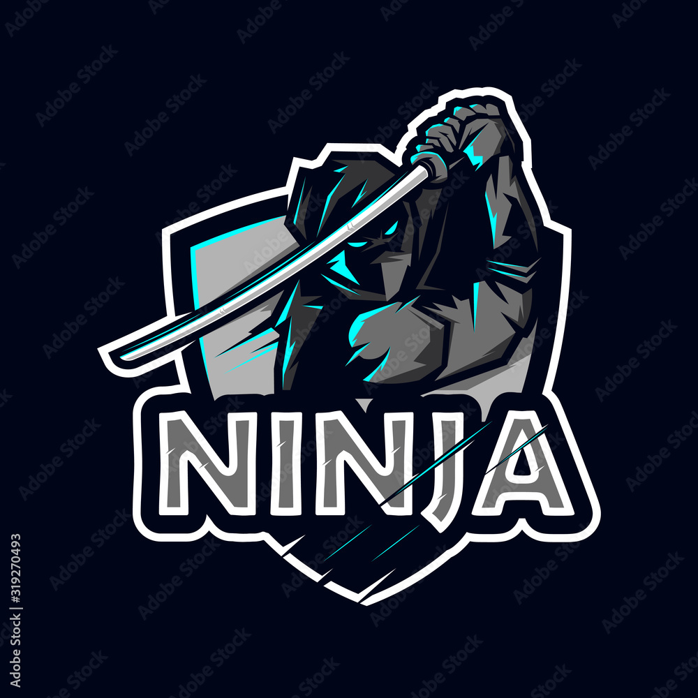Ninja Gaming Logo Vector Ninja Gaming Logo Vector