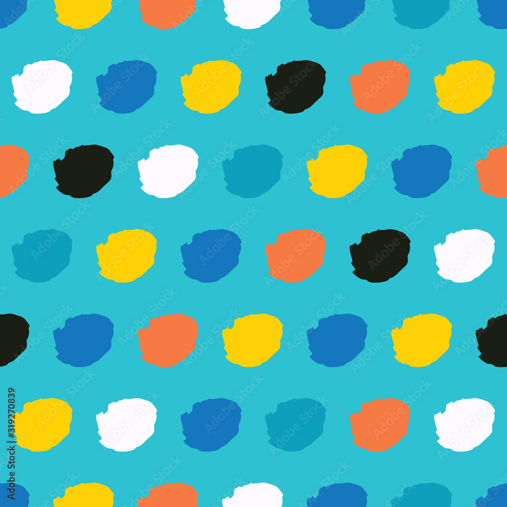 Seamless Pattern hand drawn with scribble Smear Seamless Pattern hand drawn with scribble Smear