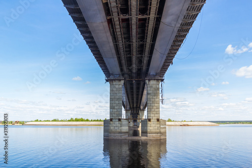 View of the bridge over the Volga in Tatarstan © Тищенко Дмитрий