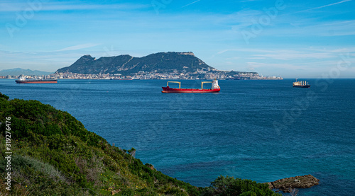 gibraltar and boats