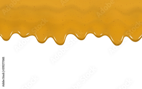 Dripping curry sauce