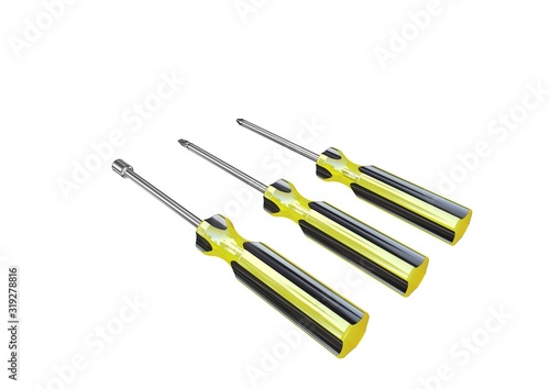 Screwdrivers and Nut Driver