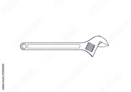 Adjustable End Wrench
