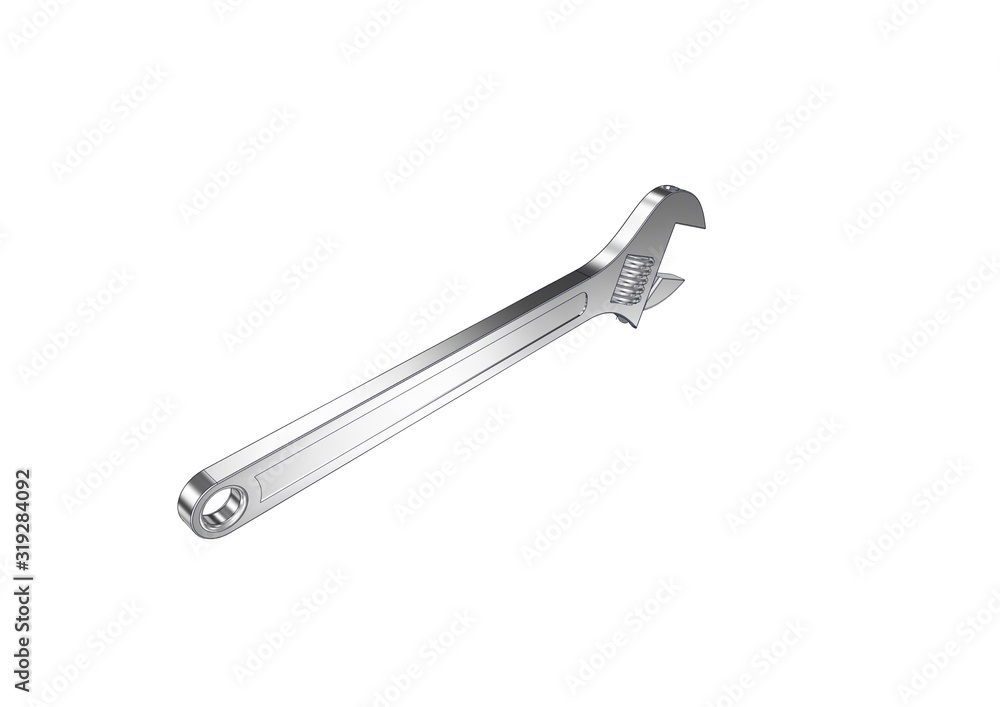 Adjustable End Wrench Adjustable End Wrench