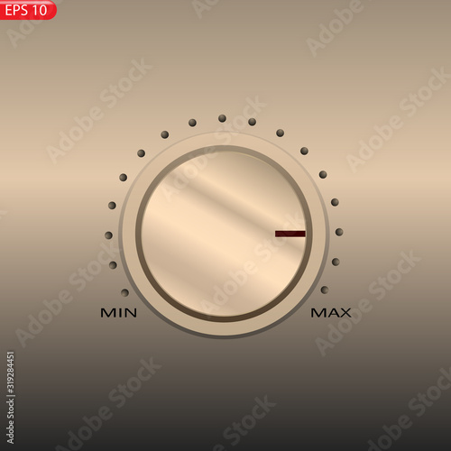 potentiometer knob, parameter