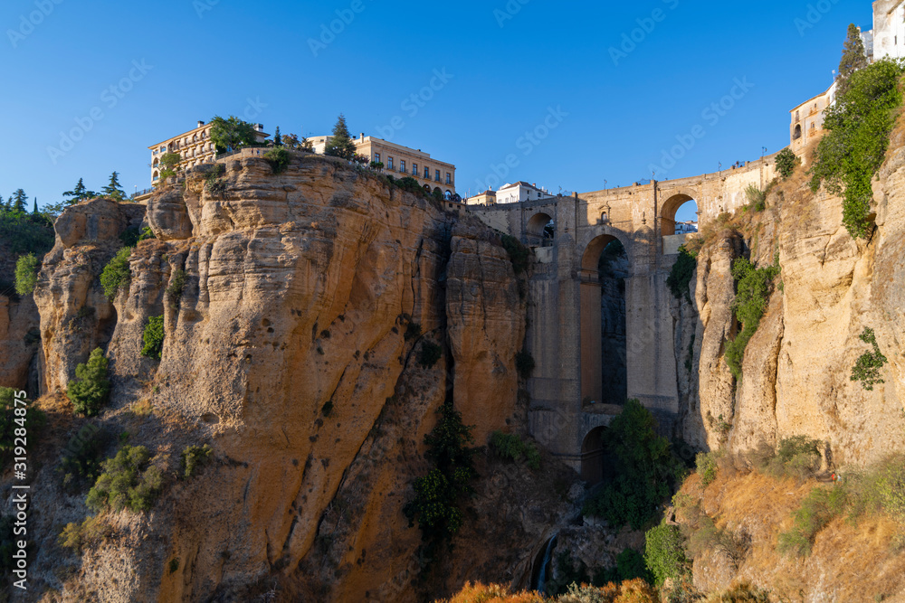 Ronda, Spain, typical and spectacular image of this great town.