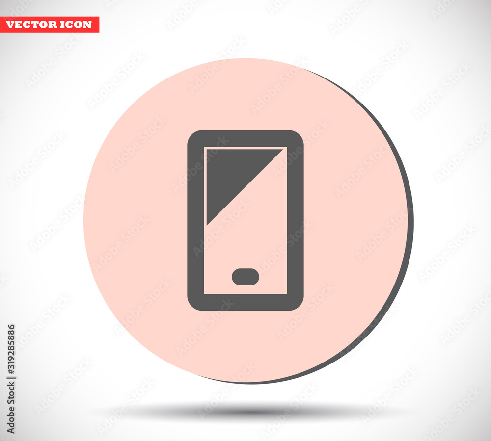 Phone vector icon , lorem ipsum Flat design Phone vector icon , lorem ipsum Flat design