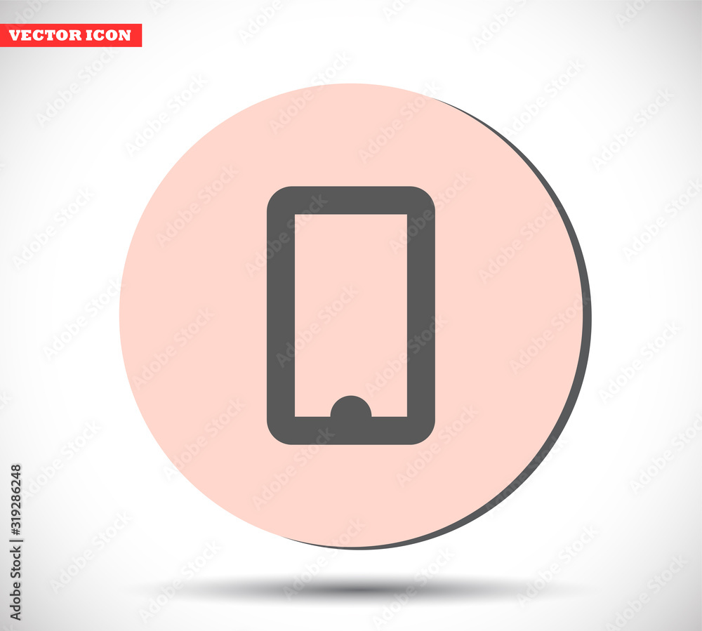 Phone vector icon , lorem ipsum Flat design Phone vector icon , lorem ipsum Flat design