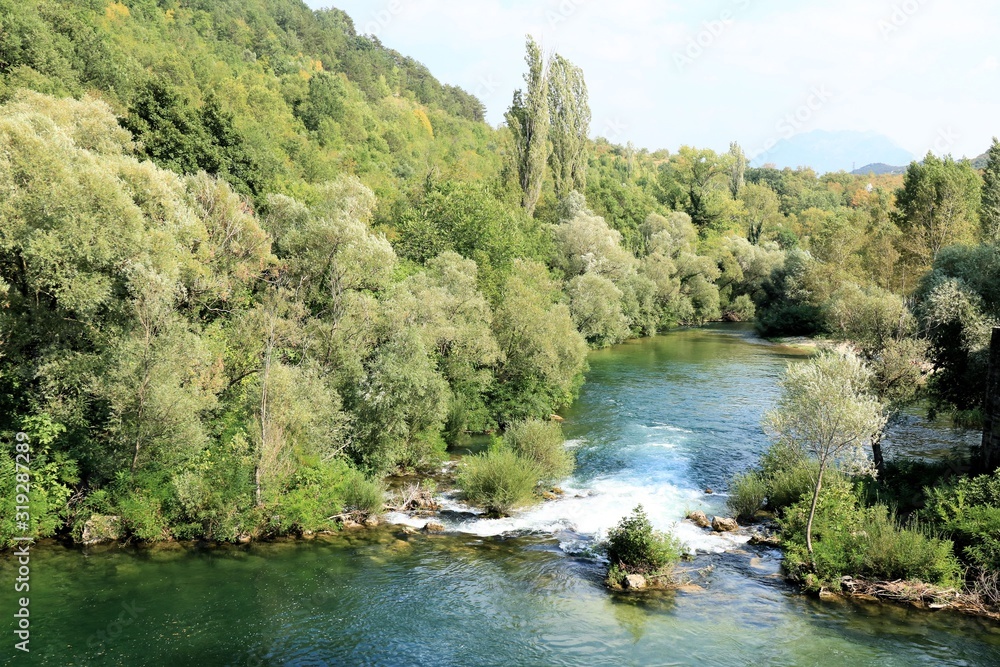Cetina river, beauty in Croatia