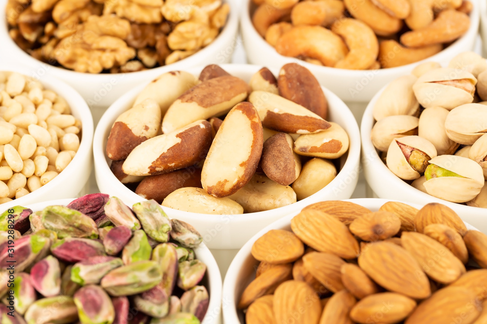 Various kind of nuts Various kind of nuts