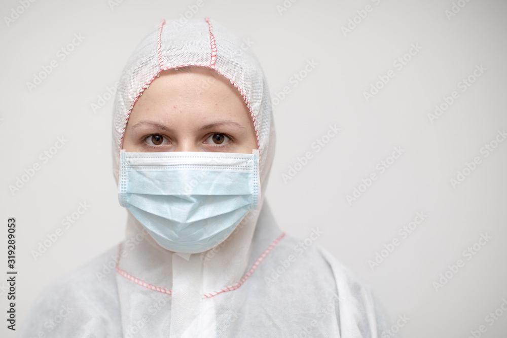 Coronavirus.A young student working in medicine. Coronavirus.A young student working in medicine.