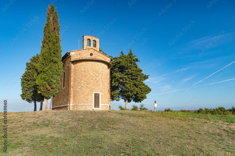 Chapel of Vitaleta or Cappella della Madonna di Vitaleta, Tuscany