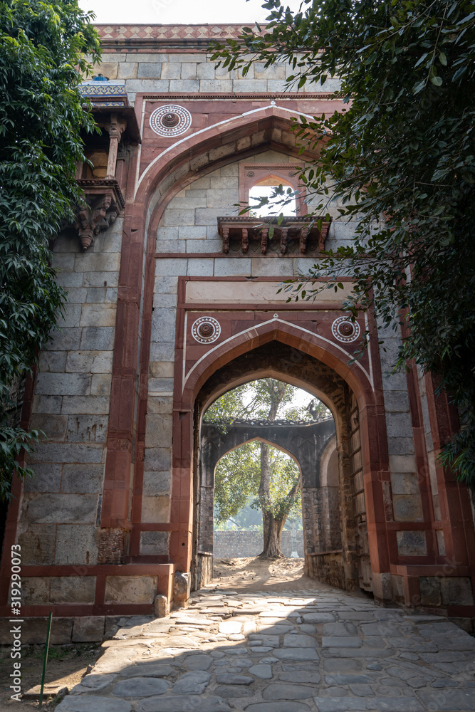 Naklejka premium arab ki sarai gateway