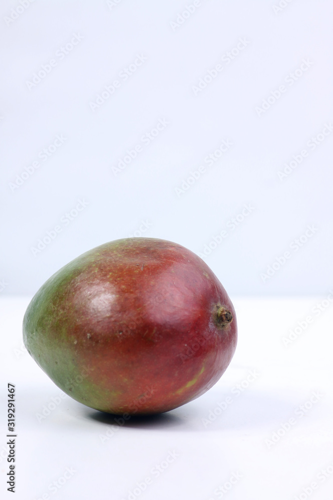 mango isolated on white background. Vertical image mango isolated on white background. Vertical image