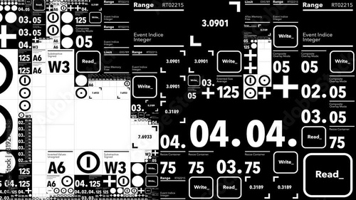 Glitch Graphical Typographic 05