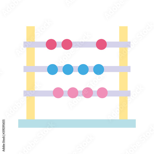 back to school education abacus mathematics