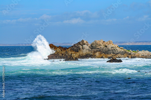 Crashing Waves in Monterey Bay (CA 00278)