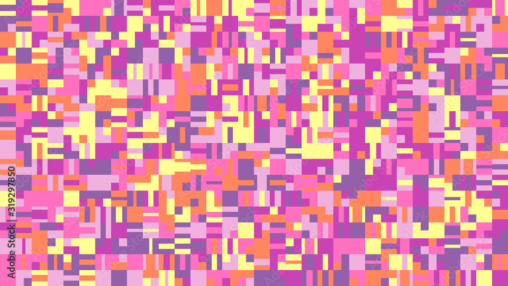 Chaotic colorful random rectangular mosaic pattern background - polygonal abstract vector design with rectangles Chaotic colorful random rectangular mosaic pattern background - polygonal abstract vector design with rectangles