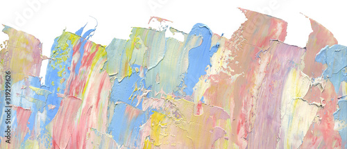 Pastel color abstract background. Natural texture of oil paint. High detail.