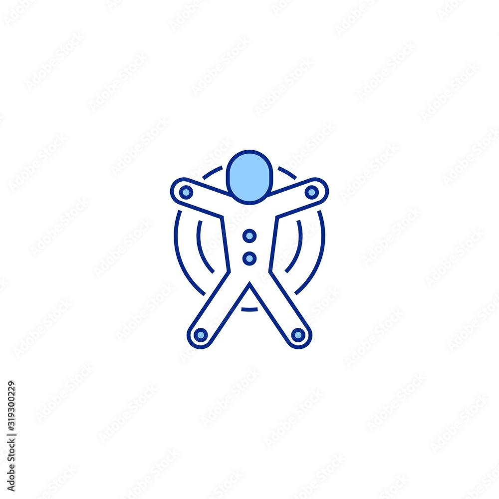 Field of view creative icon. From Augmented Reality icons collection. Isolated Field of view sign on white background Field of view creative icon. From Augmented Reality icons collection. Isolated Field of view sign on white background