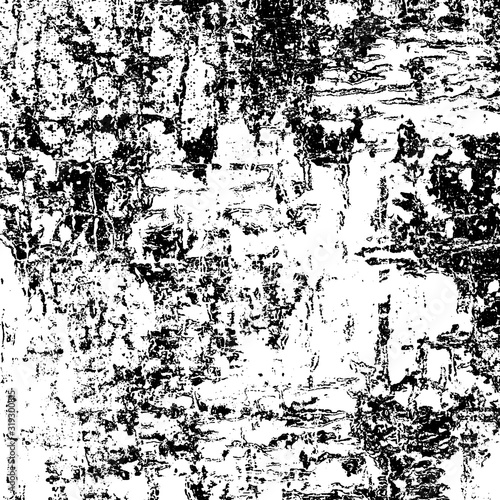 Wallpaper Mural Grunge background black and white urban. Old dirty surface template Torontodigital.ca