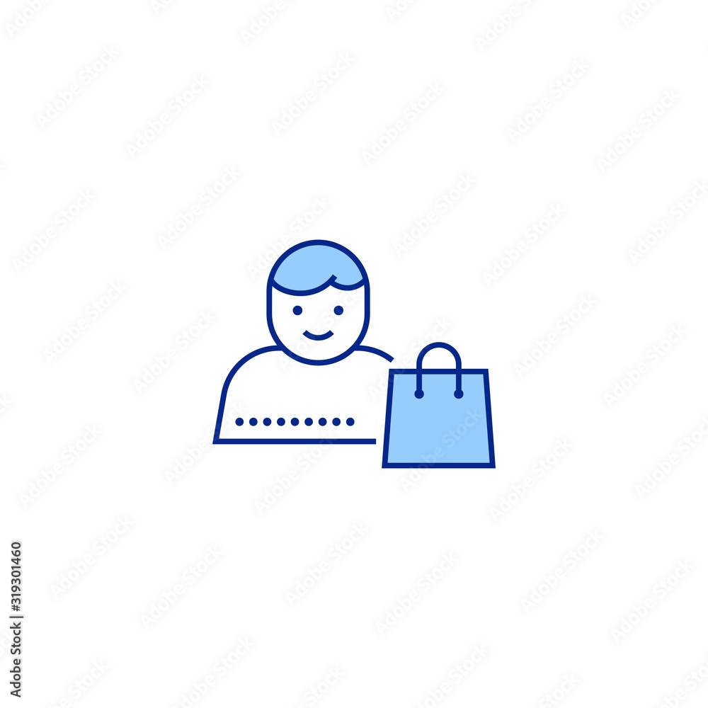 distribution creative icon. From Delivery icons collection. Isolated distribution sign on white background