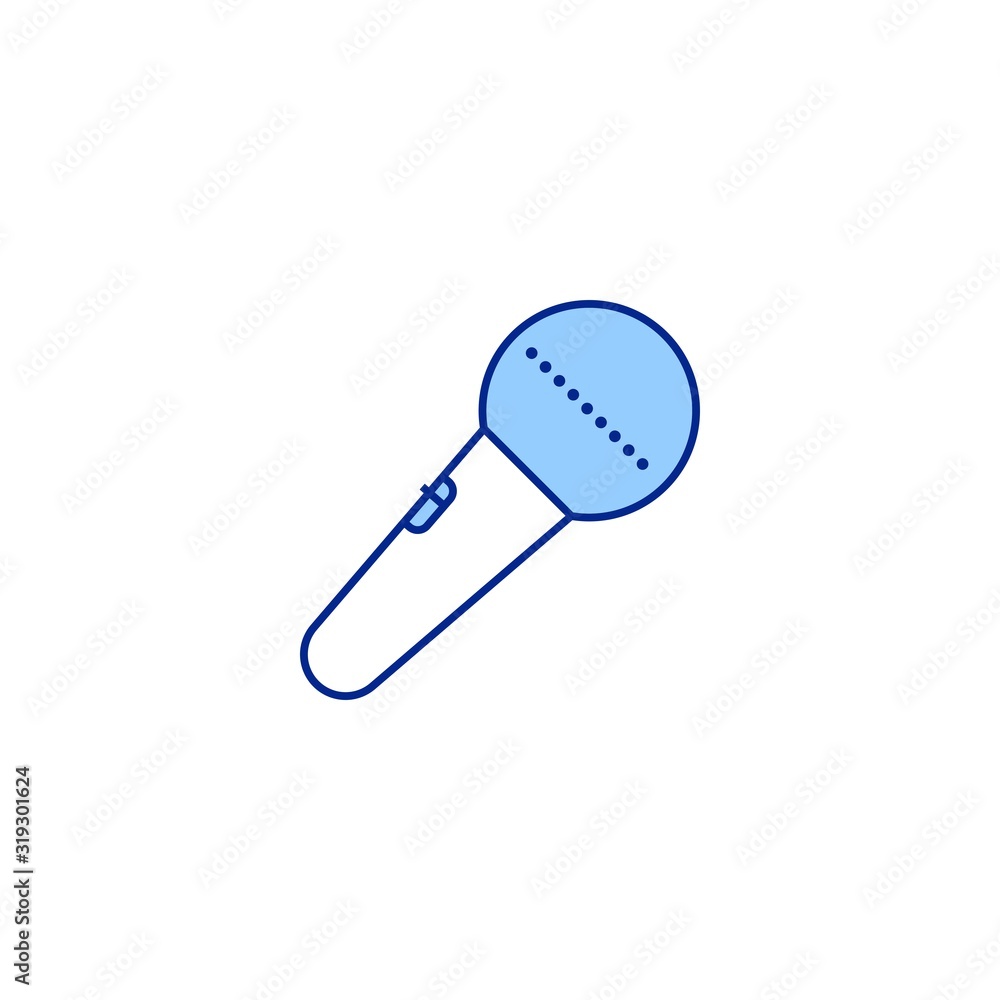 Piano keys creative icon. From Music icons collection. Isolated Piano keys sign on white background