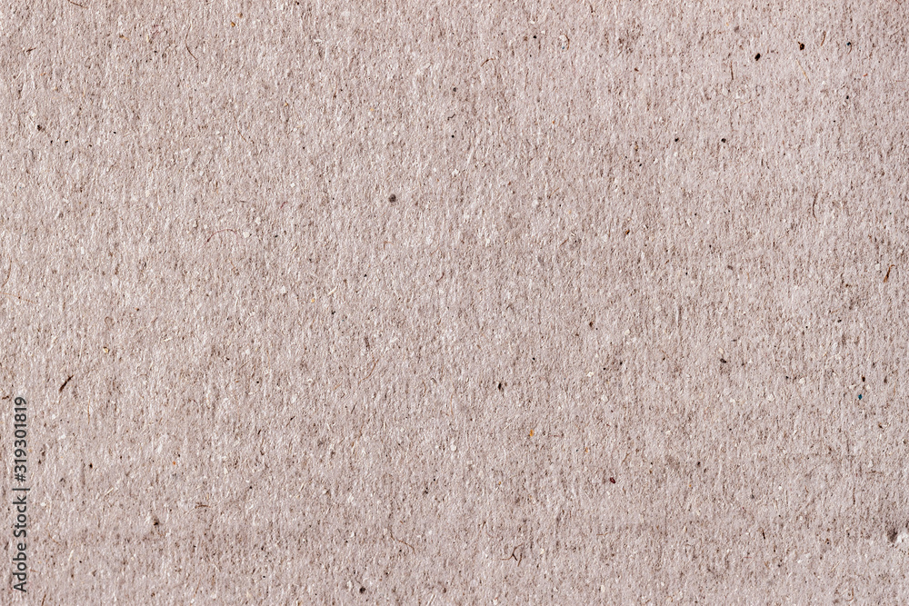 Fototapeta premium Vintage texture of the grunge paper, cardboard, recyclable material with various villi, fluff and other inclusions. For background, backdrop, copy space
