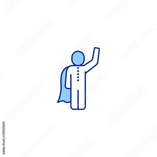 competitor creative icon. From Business People icons collection. Isolated competitor sign on white background