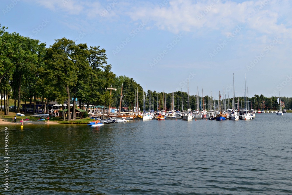 Przystań na Mazurach, Giżycko, Polska