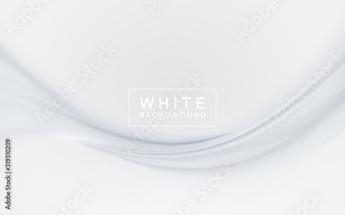 White silk satin background smooth texture background