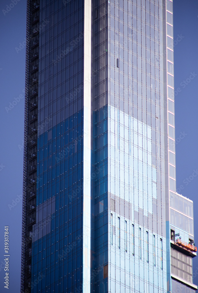 Middle section of very tall. Skyscraper project Middle section of very tall. Skyscraper project