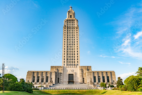 Louisiana State Capitol Building in Baton Rouge photo