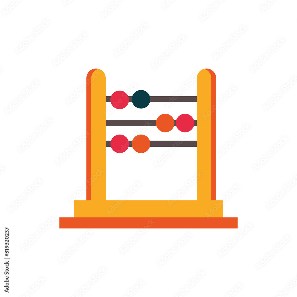 abacus arithmetic elementary education school icon design abacus arithmetic elementary education school icon design