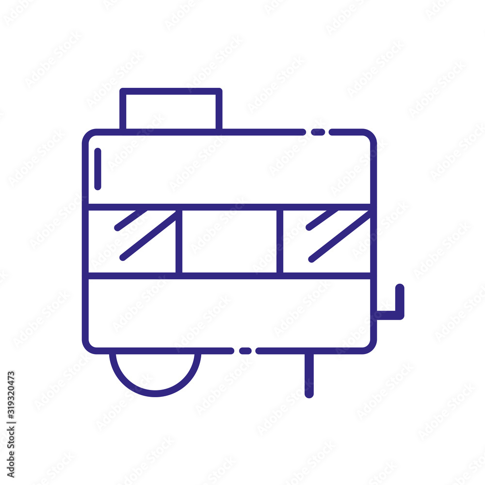 Isolated cart vehicle vector design Isolated cart vehicle vector design