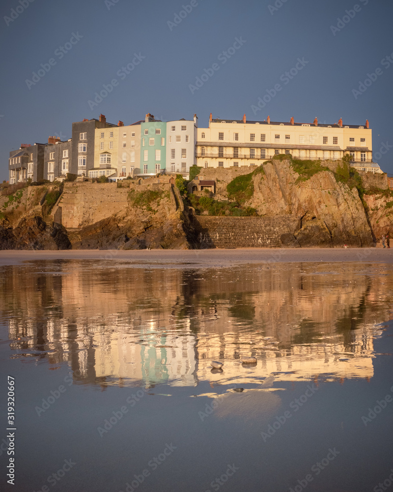 Obraz premium Tenby seafront