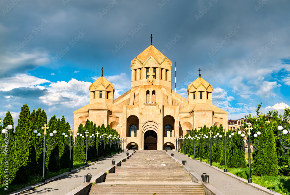 Saint Gregory the Illuminator Cathedral in Yerevan, Armenia