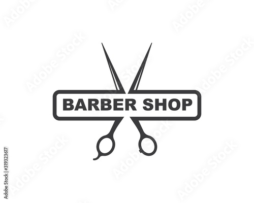 scissor  icon logo vector icon