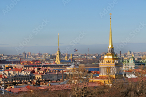 Panorama Sankt Petersburga w Rosji #319323695