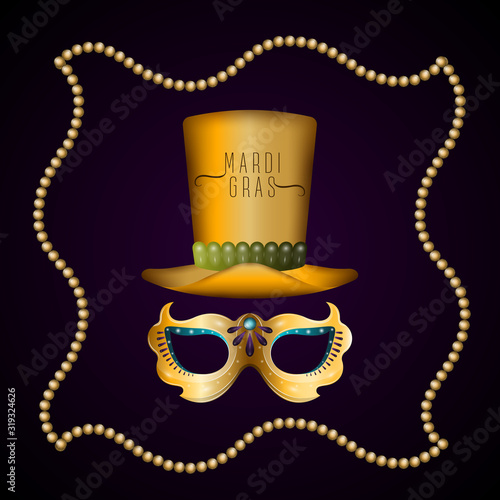 Mardi gras poster