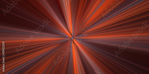 Beautiful lines and rays to different sides, dominated by orange color. Abstract background for design. Suitable for wallpapers and posters, web, cards, etc.
