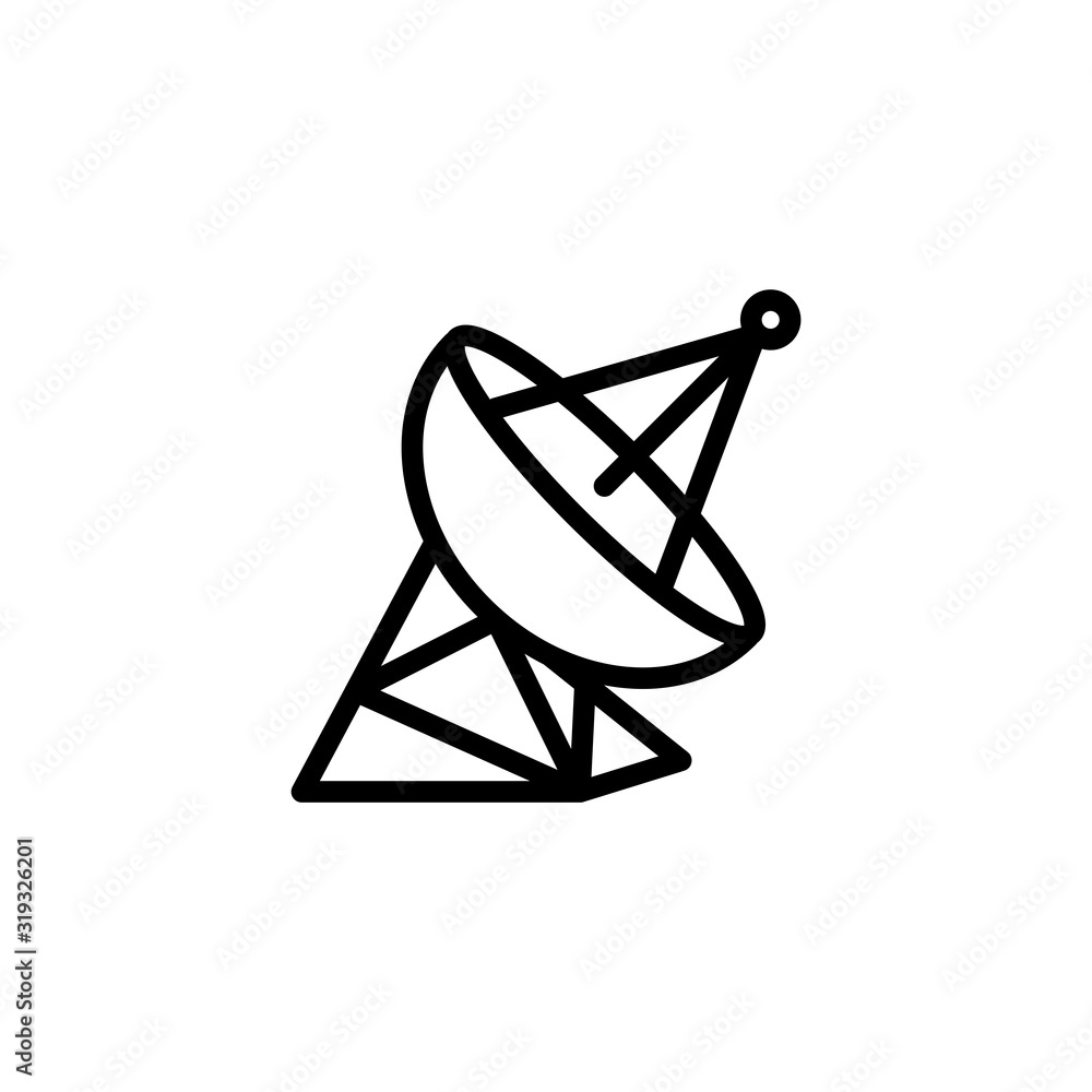 vector satellite icon vector satellite icon