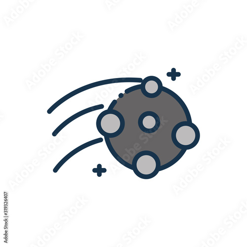 moon craters celestial astronomy and space