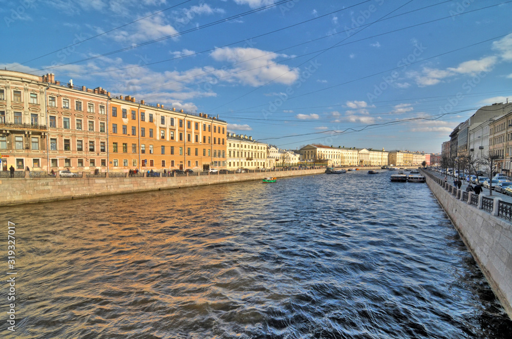 Fototapeta premium Panorama Sankt Petersburga w Rosji