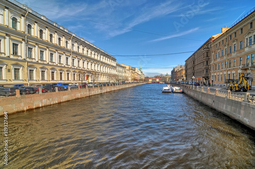 Panorama Sankt Petersburga w Rosji #319327664