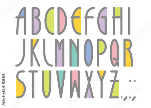 フォント アルファベット大文字