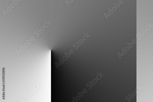 Halftone background with abstract geometrical shapes 